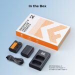 K&F CONCEPT KF28.0097 Kit cargador doble USB-C + 2 baterías NP-FZ100 - Imagen 7