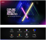 SIRUI DUKEN T120 Tubo LED Telescópico RGB 694-1142mm - Imagen 8