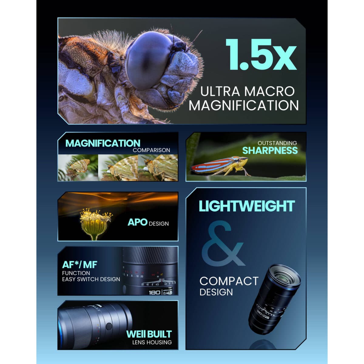 LAOWA 180mm f/4.5 1.5X Ultra Macro APO (Autofoco) - Imagen 8