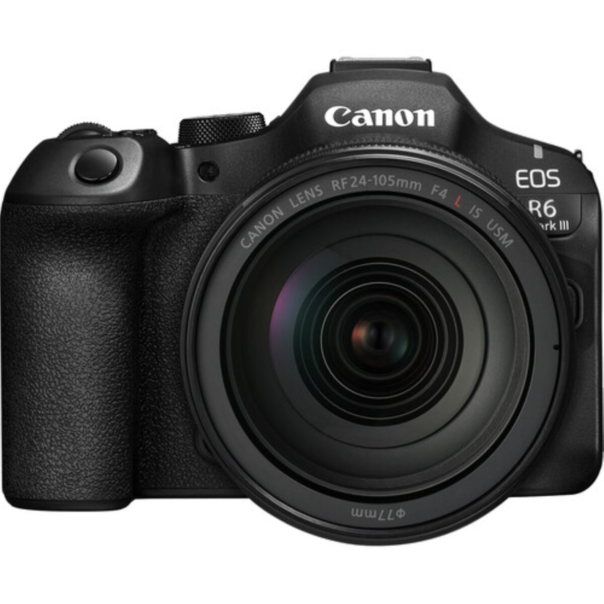 Canon EOS R6 Mark III + RF 24-105mm f/4L IS USM vista frontal