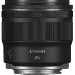 Objetiva Canon RF 45mm f/1.2 STM vista frontal