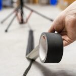 CARUBA Cinta Gaffer Delimitación Negra Mate 50m x 5 cm - Imagen 6