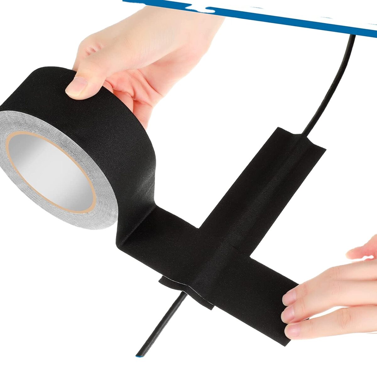 CARUBA Cinta Gaffer Delimitación Negra Mate 50m x 5 cm - Imagen 8