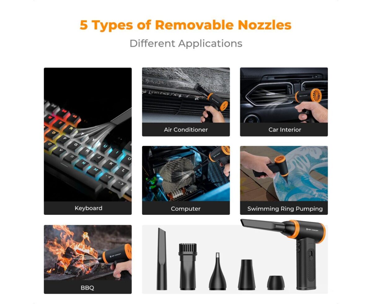 K&F CONCEPT KF08.050V1 Soplador para Limpieza B100 - Imagen 2