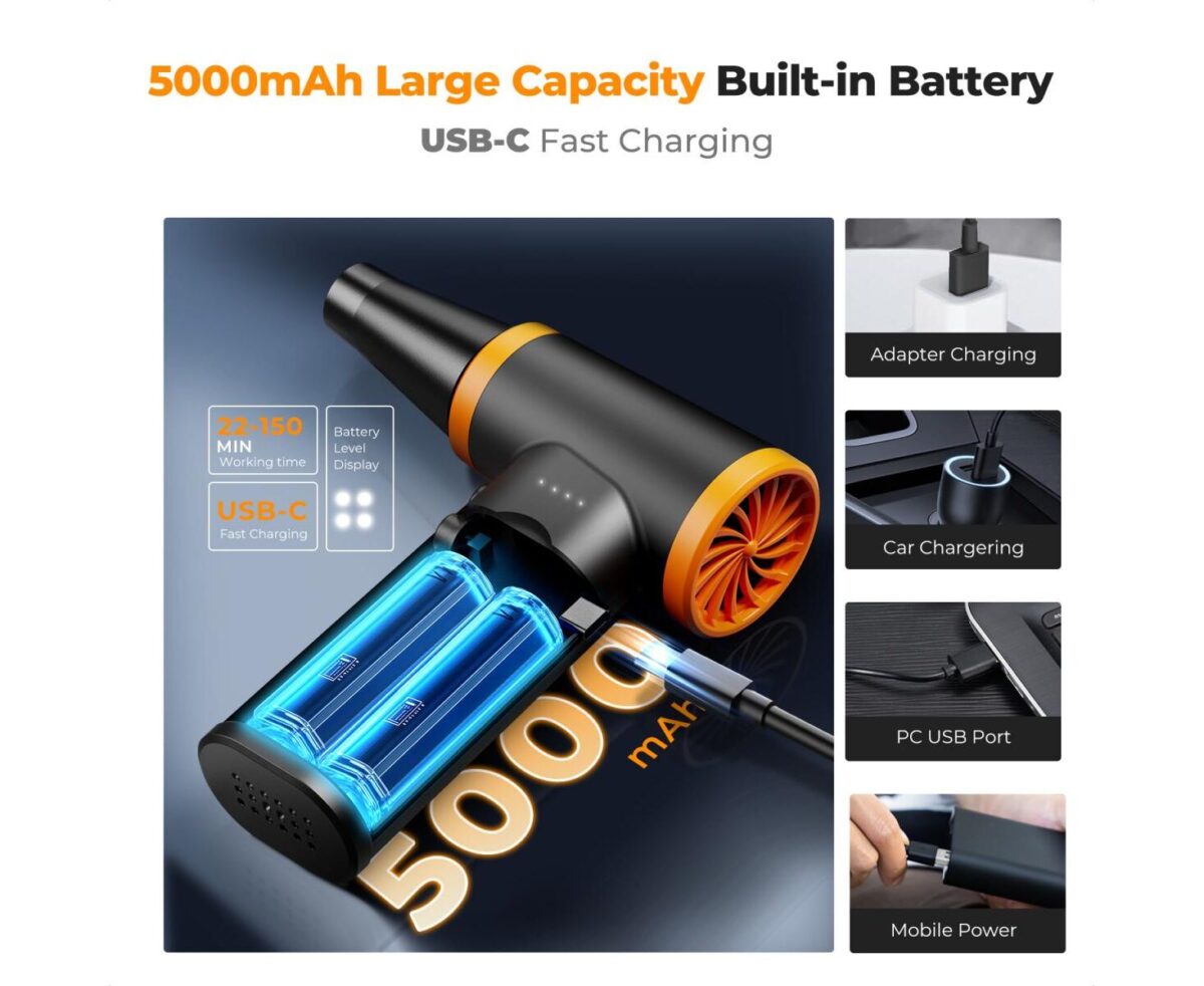 K&F CONCEPT KF08.050V1 Soplador para Limpieza B100 - Imagen 4