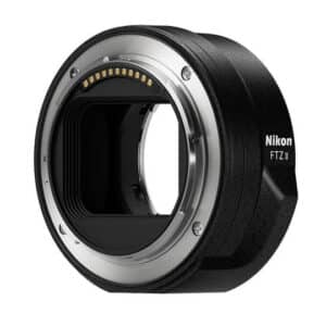 Vista lateral do Nikon Adaptador FTZ II