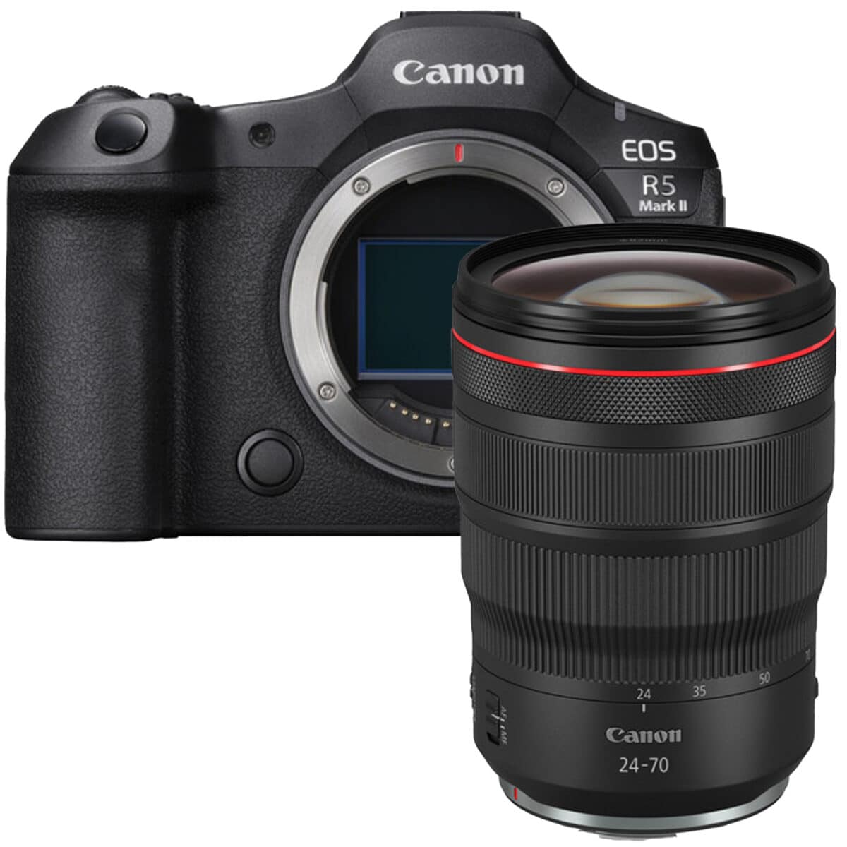CANON EOS R5 Mark II + CANON RF 24-70MM F2.8L IS USM (BUNDLE) - Imagen 1