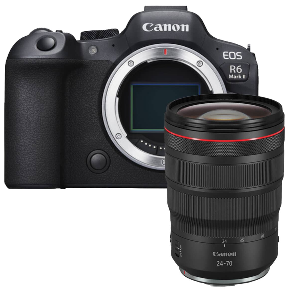 R6+24-70 CANON EOS R6 Mark II + CANON RF 24-70MM F2.8L IS USM (BUNDLE) - Imagen 1
