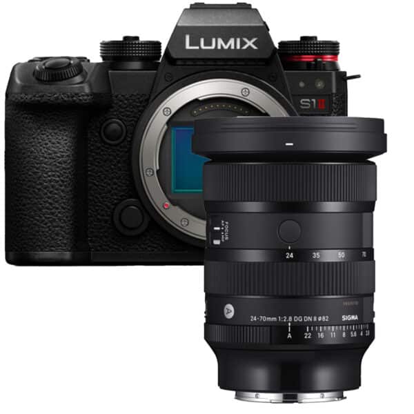 PANASONIC Lumix S1 II + SIGMA 24-70mm f/2.8 DG DN II (Bundle)