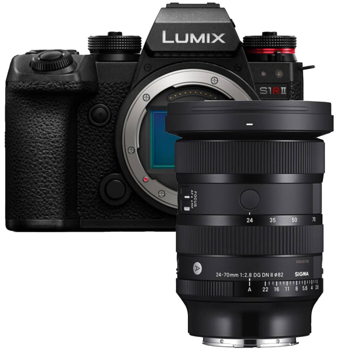PANASONIC Lumix S1R II + SIGMA 24-70mm f/2.8 DG DN II (Bundle) - Imagen 1