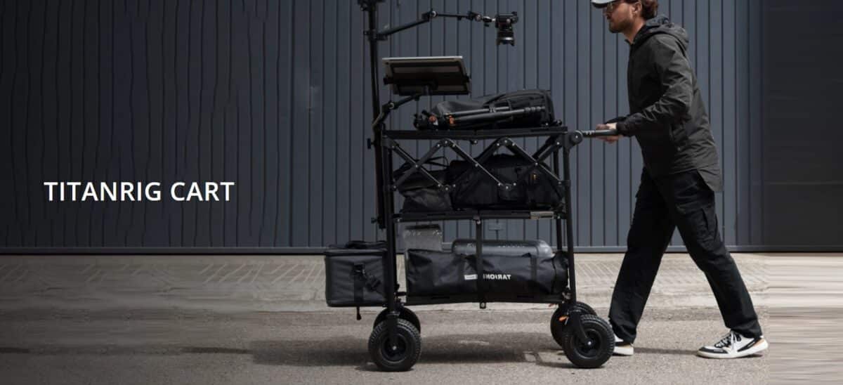 TARION TitanRig Cart – Carro de Transporte Plegable y Modular - Imagen 5