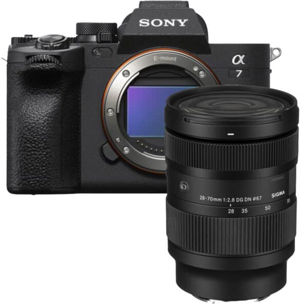 SONY Alpha a7 IV + SIGMA 28-70mm f/2.8 DG DN Contemporary Sony E (Bundle)