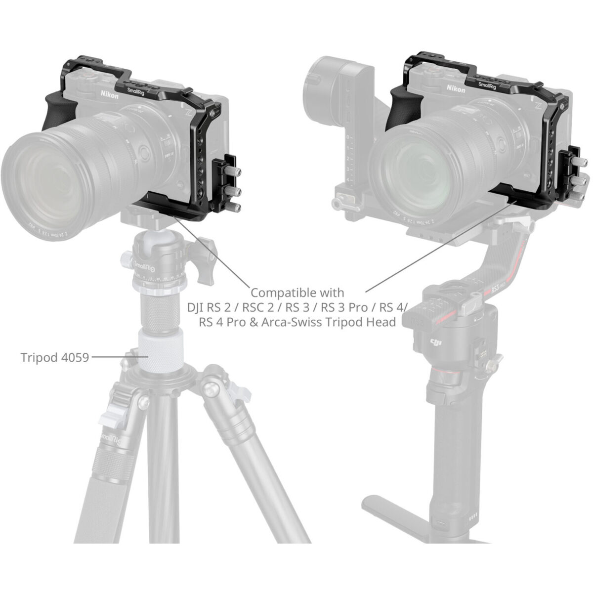 Smallrig 5467 Cage para Nikon ZR - Imagen 6