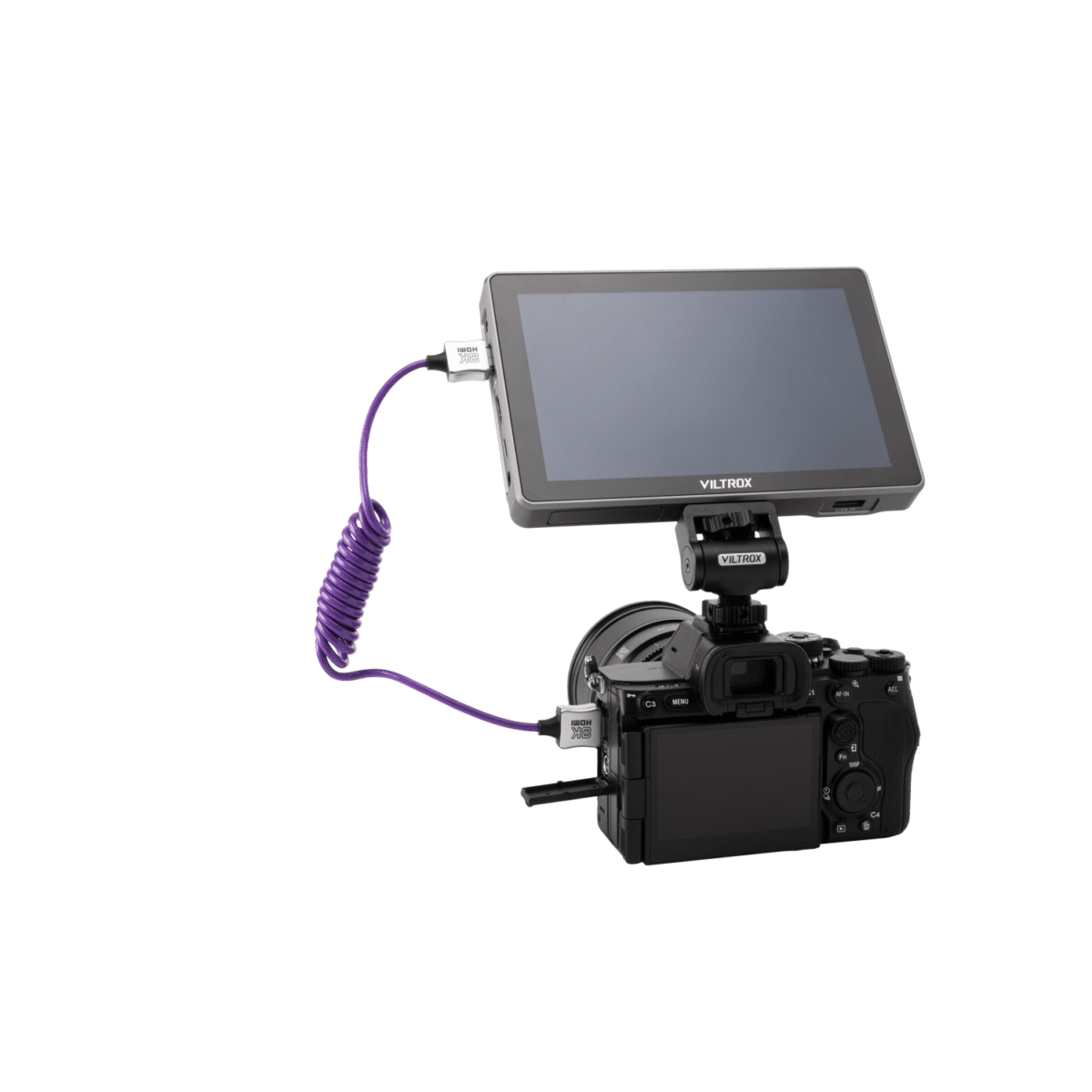 VILTROX Cabo HDMI 8K (Espiral de 29 a 70cm) - Imagen 7