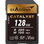 EXASCEND Catalyst SDXC UHS-II V60 128GB 280MB/s