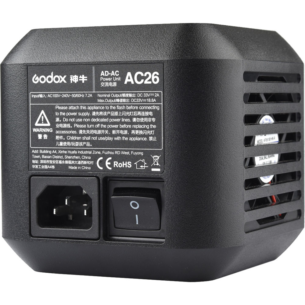 1524129303_IMG_972992 GODOX AC26 Adaptador de Alimentação p/ Flashes AD Pro - Imagem 1