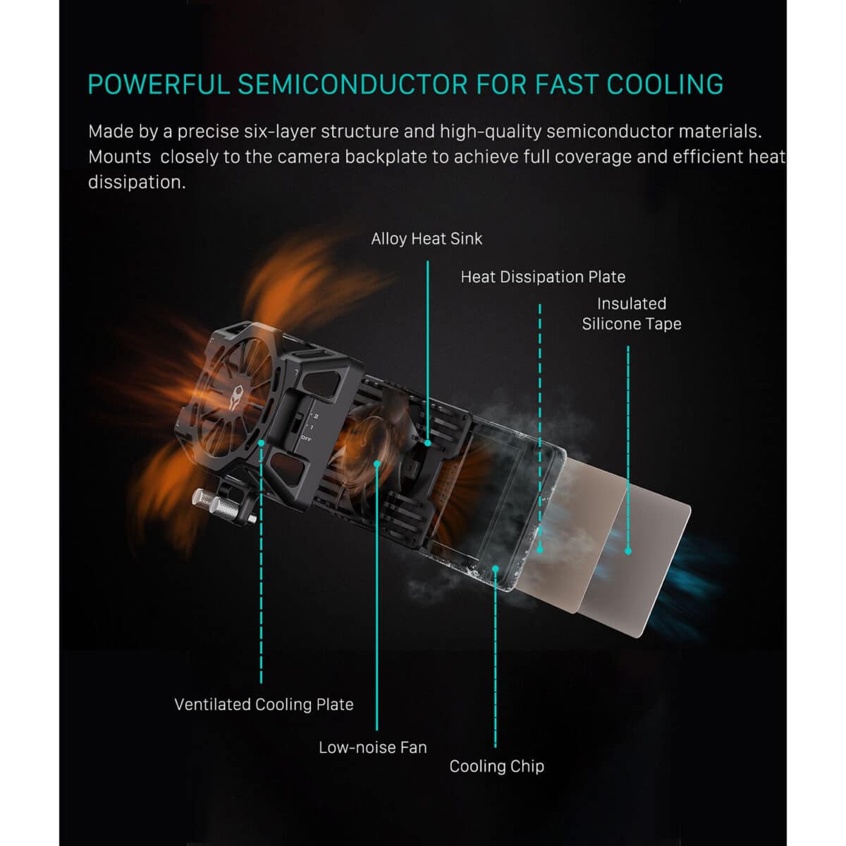 TILTA TA-T35-CS Sistema de Refrigeración para Sony ZV-E1 - Imagen 7