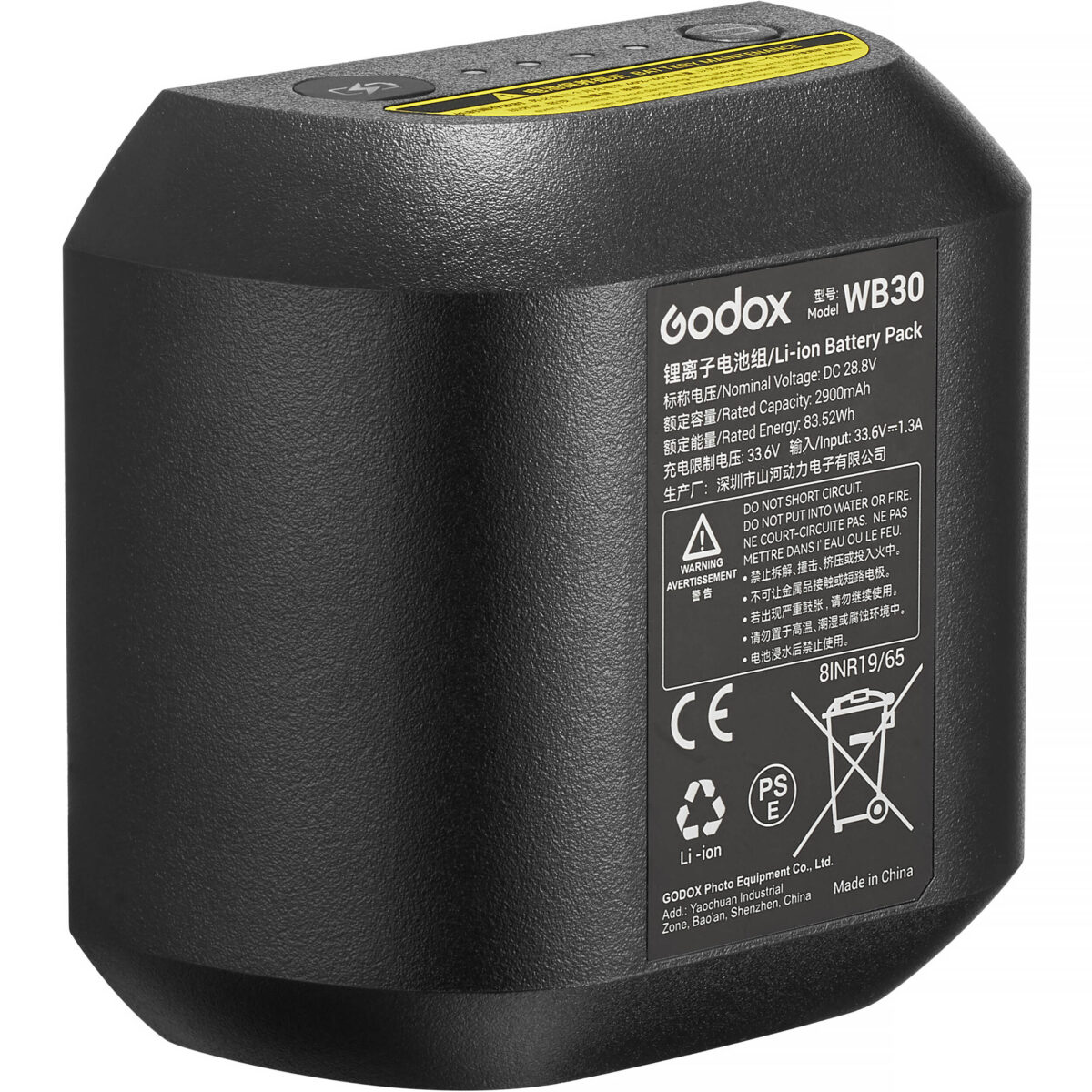 GODOX WB30 Bateria de Lítio para Flash AD800Pro - Imagen 1