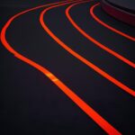 KERNEL Cinta Gaffer Naranja Fluorescente 19mm x 25m - Imagen 2