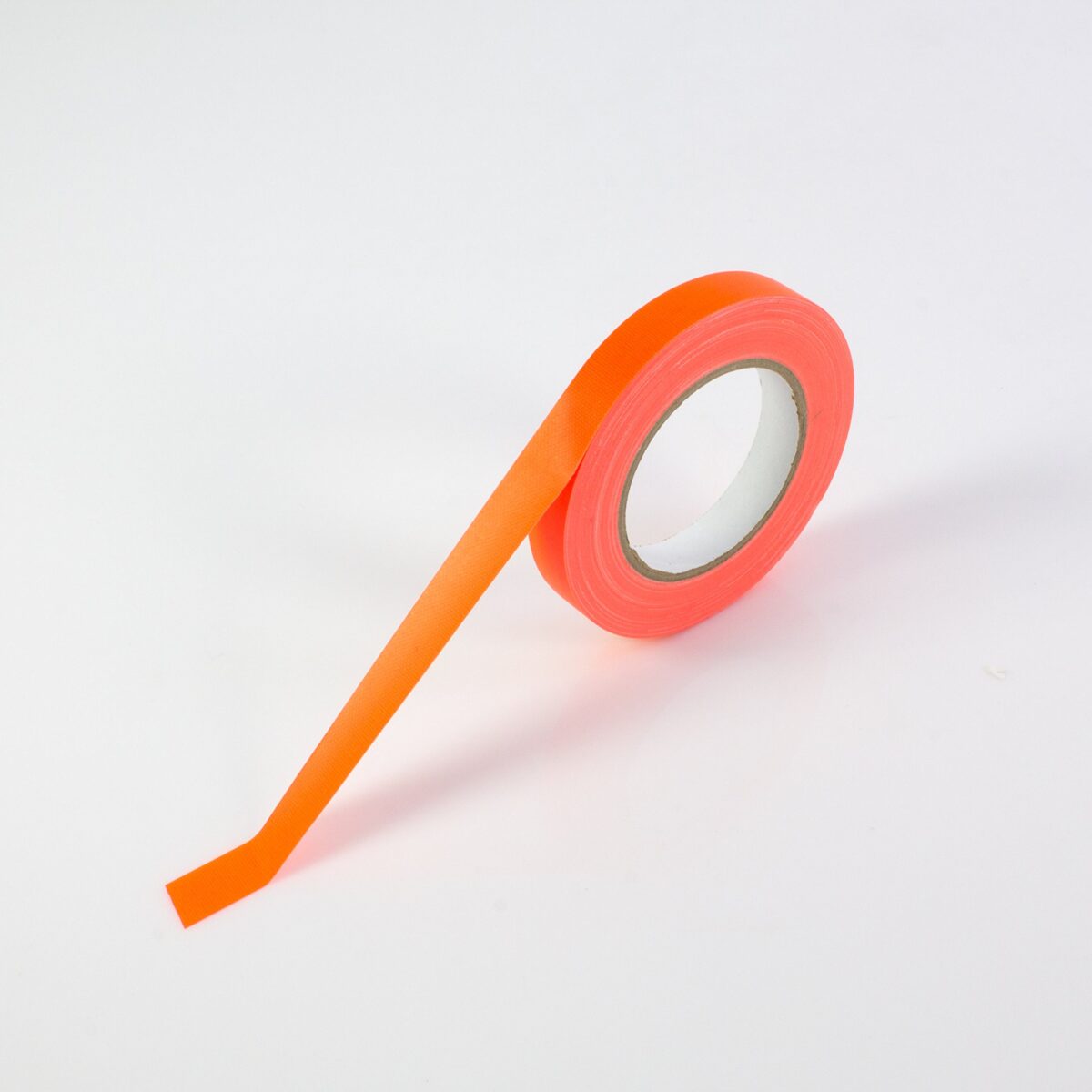 KERNEL Cinta Gaffer Naranja Fluorescente 19mm x 25m - Imagen 1