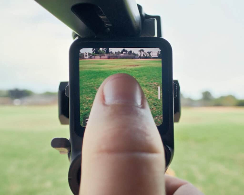 Ecrã OLED do DJI RS 5