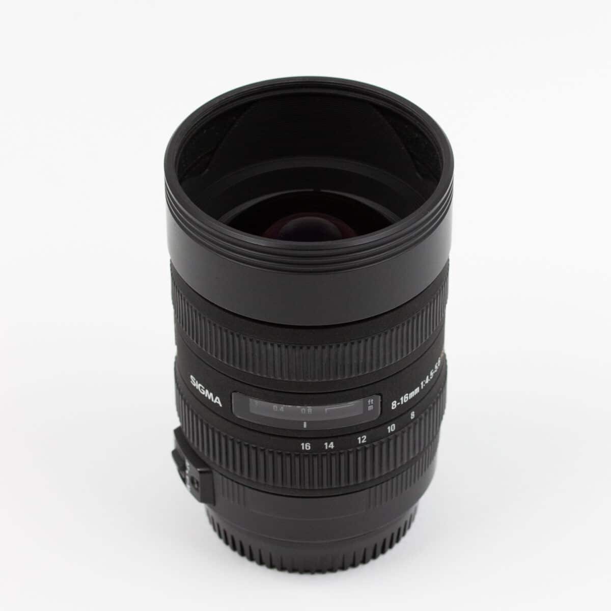 Sigma 8-16mm f/4.5-5.6 DC HSM Canon (Usada) - Imagem 1