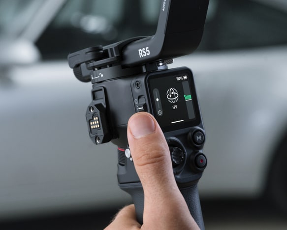 Controlos Integrados e Modos Inteligentes do DJI RS 5