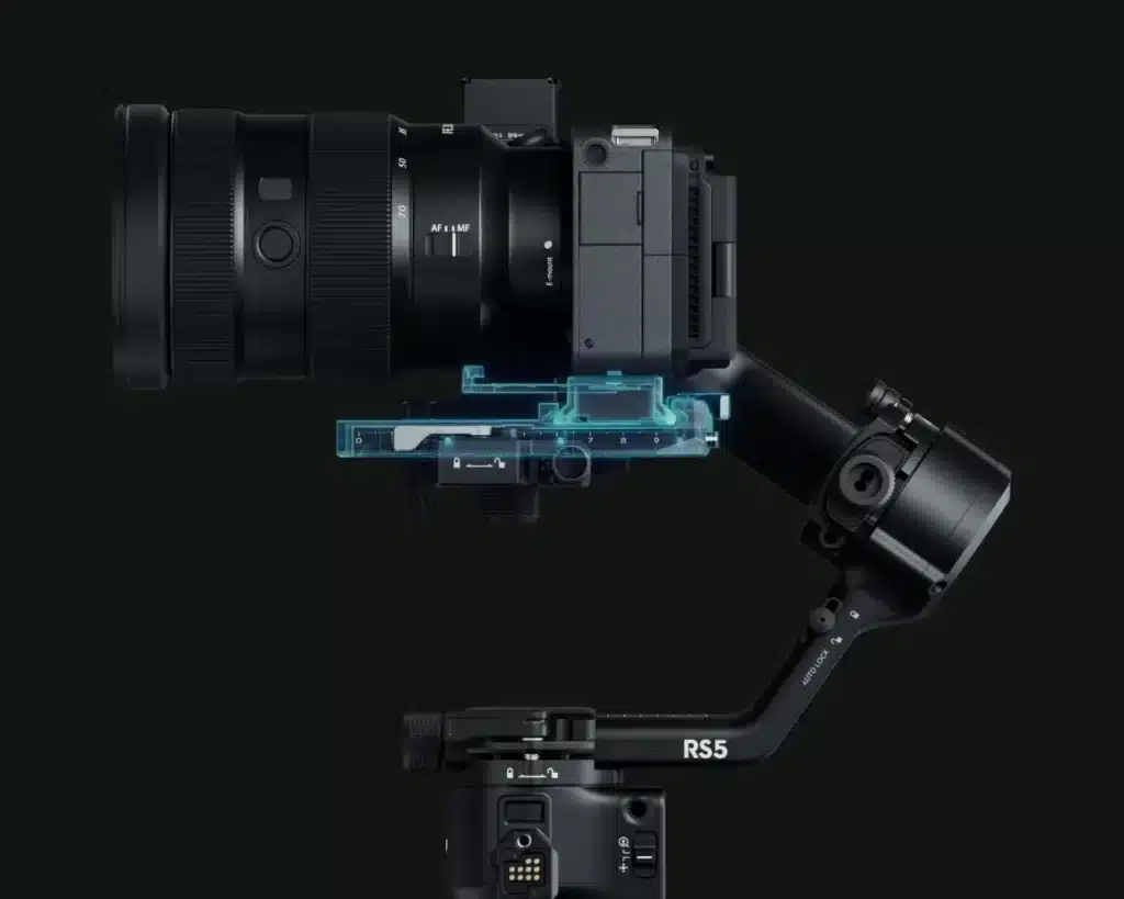 Sapatas Quick-Release do DJI RS 5