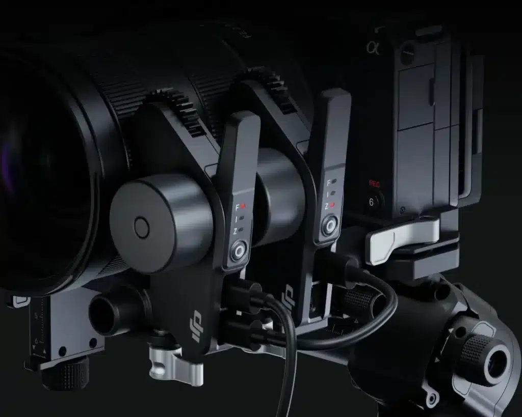 Suporte Focus Pro e DJI SDR Transmission do DJI RS 5