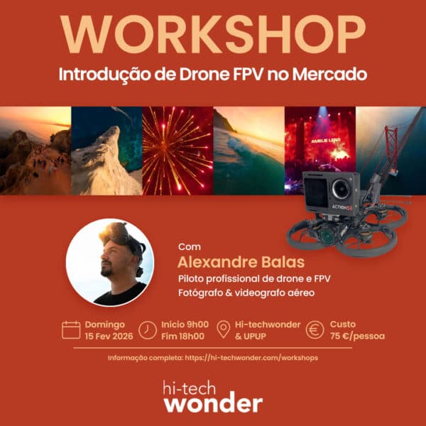 Workshop de Introdução de Drone FPV no Mercado com Alexandre Balas