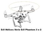 DJI Hélices 9450 para Série DJI Phantom 3 (Par Original) - Imagem 2