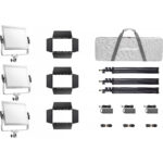 GODOX Litemons LP600R RGB Kit c/ 3 Paneles LED Profesionales 60 W - Imagen 10