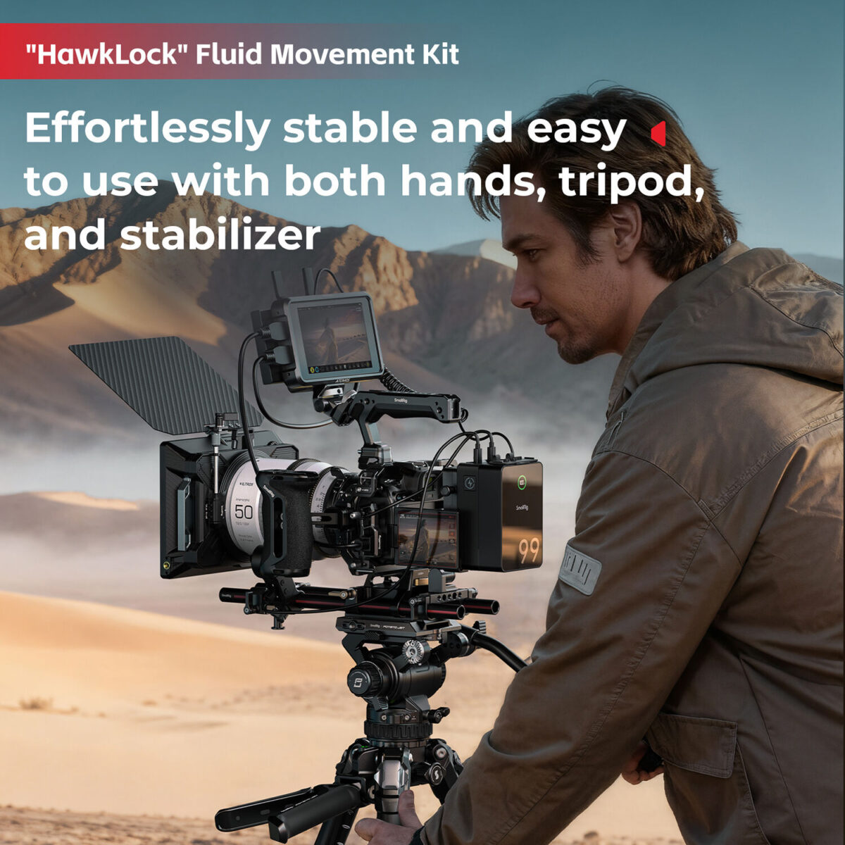 SMALLRIG 5954 Cage HawkLock para Canon EOS R6 Mark III / R6 Mark II - Imagem 9