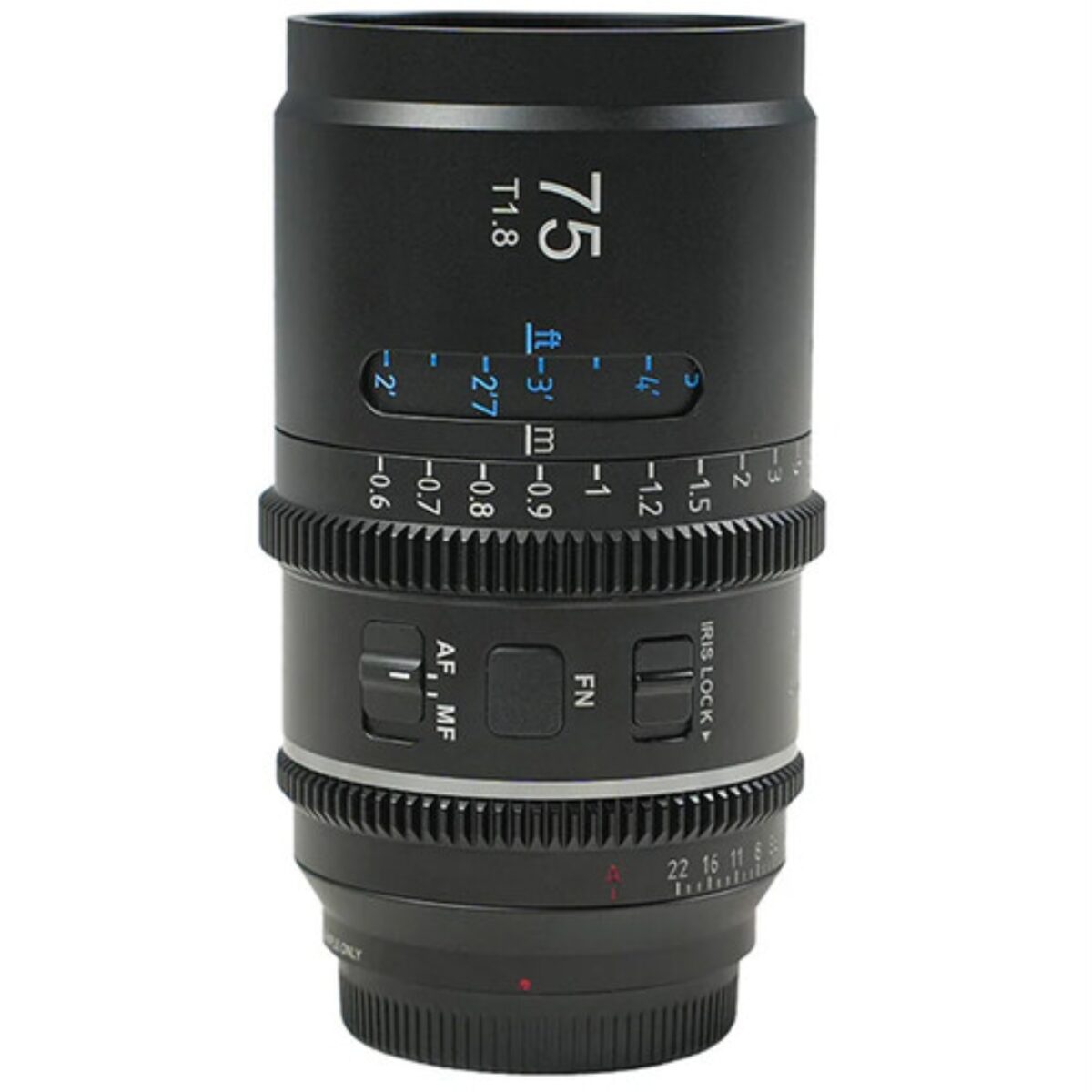 SIRUI Astra 75mm T1.8 1.33x AF Anamórfica Full Frame - Imagen 1