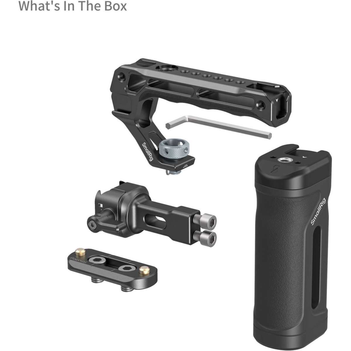 SMALLRIG 5949 Kit Alça Lateral Mini NATO + Alça Superior 3/8"-16 - Imagem 6