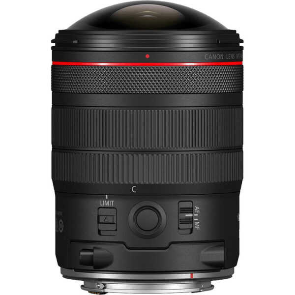 Canon RF 7-14mm f/2.8-3.5 L Fisheye STM vista frontal