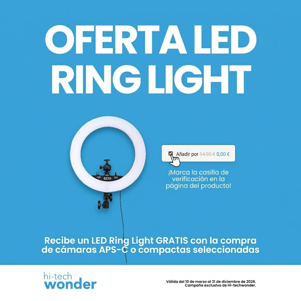 Hi-techwonder – Oferta LED Ring Light
