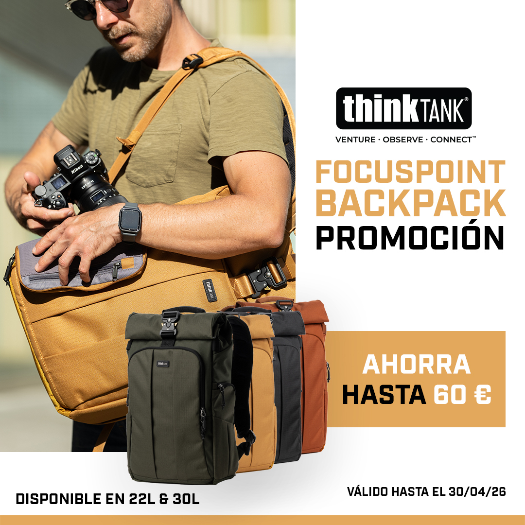 THINK TANK – Descuento de hasta 60€ en la gama FocusPoint