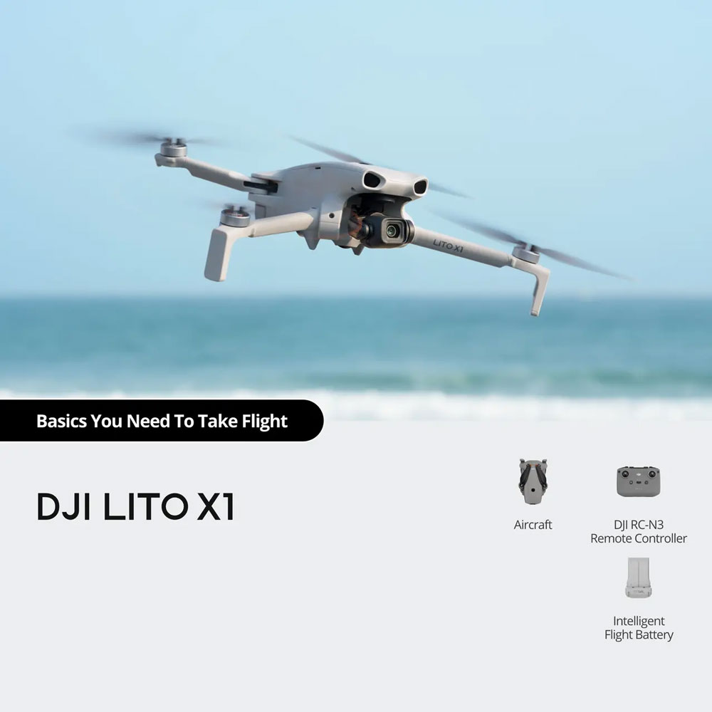 Conteúdo da Embalagem – DJI Lito X1