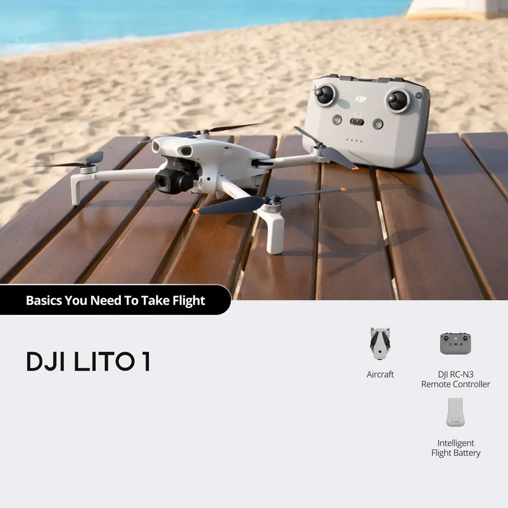 Conteúdo da Embalagem – DJI Lito 1