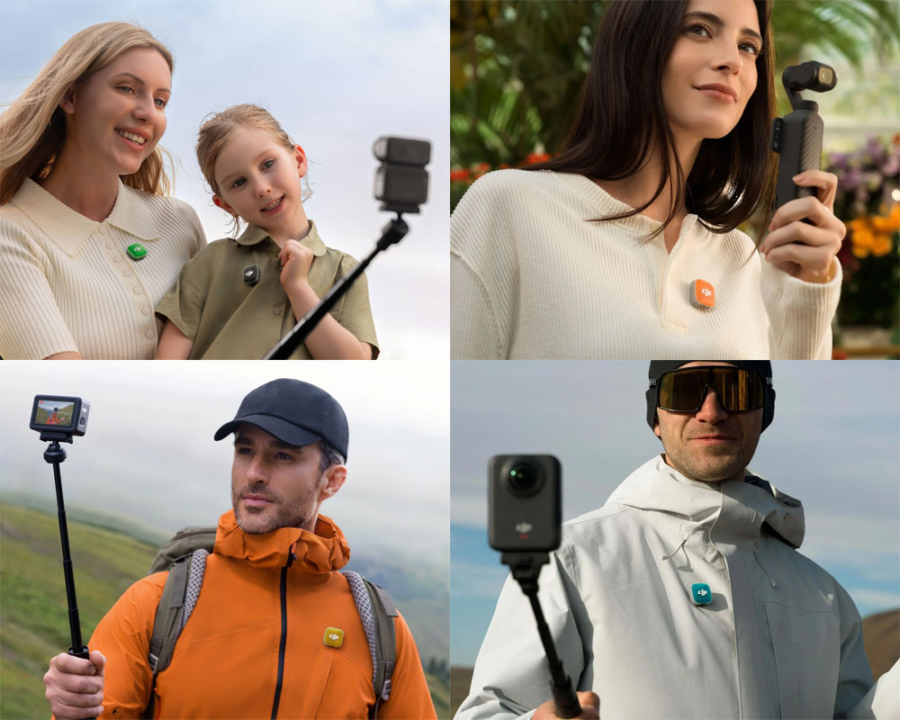 DJI OsmoAudio Simplicidade e Conexão Direta