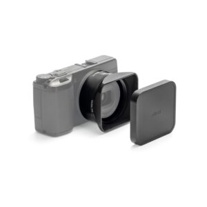 NiSi JetMag Pro Kit Pára-Sol Magnético + Adaptador 49mm para Ricoh GR IV (Preto) com Tampa Magnética