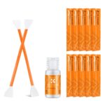 K&F CONCEPT Kit de Limpeza Sensor APS-C c/Bastões Duplos + Líquido 20ml