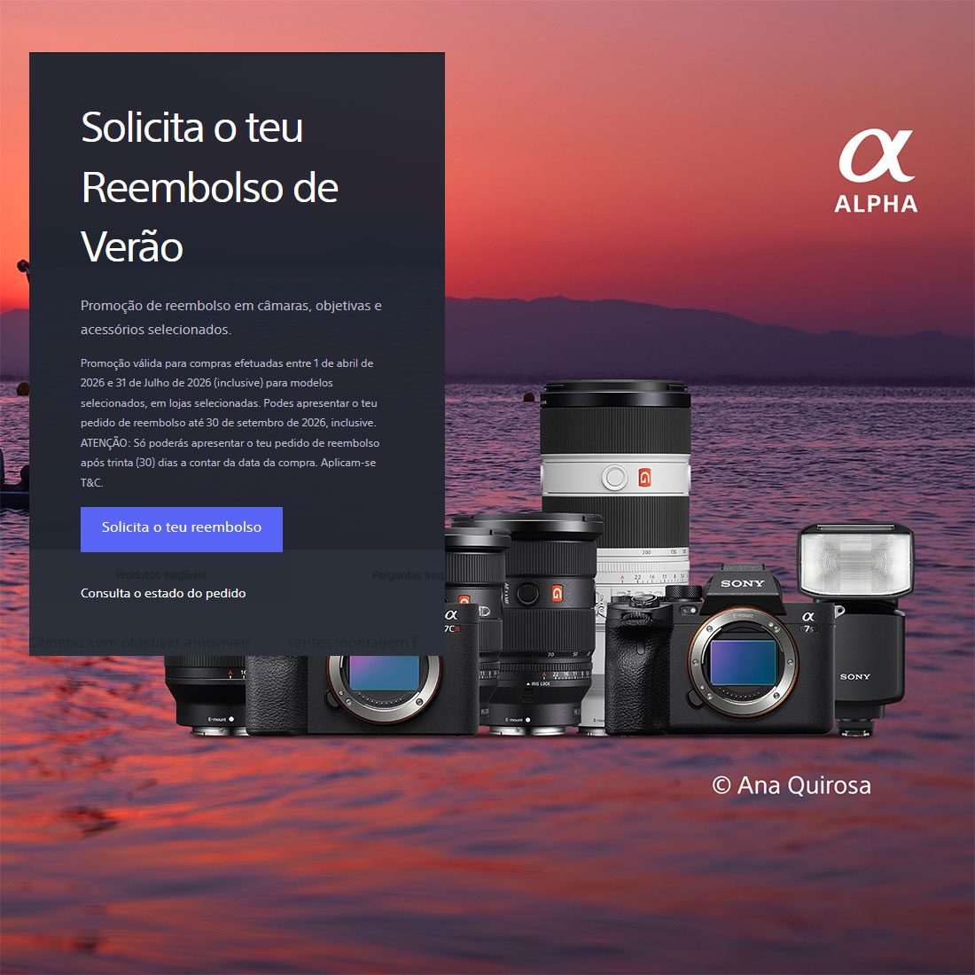 SONY – Reembolso de Verao ate 200