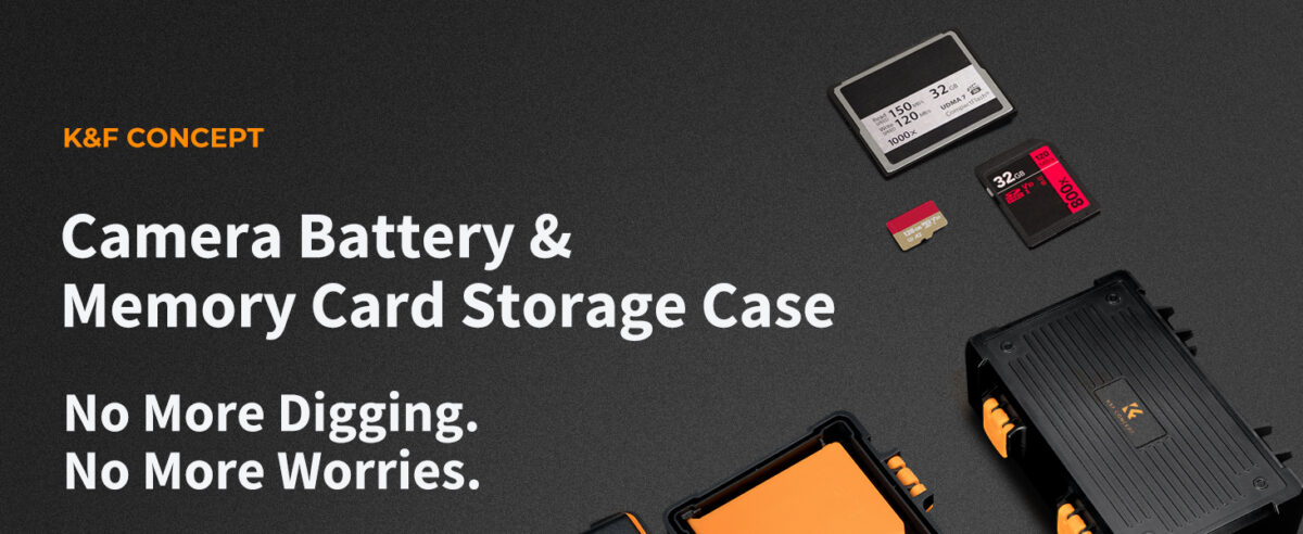 K&F CONCEPT KF31.167 Estuche Rígido p/ Baterías y Tarjetas de Memoria - Imagen 11