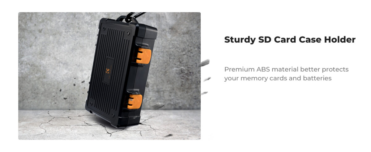 K&F CONCEPT KF31.167 Estuche Rígido p/ Baterías y Tarjetas de Memoria - Imagen 13