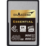 EXASCEND CFexpress Type A Essential Series 480GB Cartão de Memória VPG-200 8K