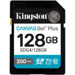 KINGSTON Canvas Go! Plus SDXC UHS-I 128GB V30 U3 200MB/s Cartão de Memória