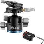 SIRUI KS-30 Rótula con Sistema QR y Panorámica Arca-Swiss
