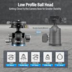 SIRUI KS-30 Rótula con Sistema QR y Panorámica Arca-Swiss - Imagen 9